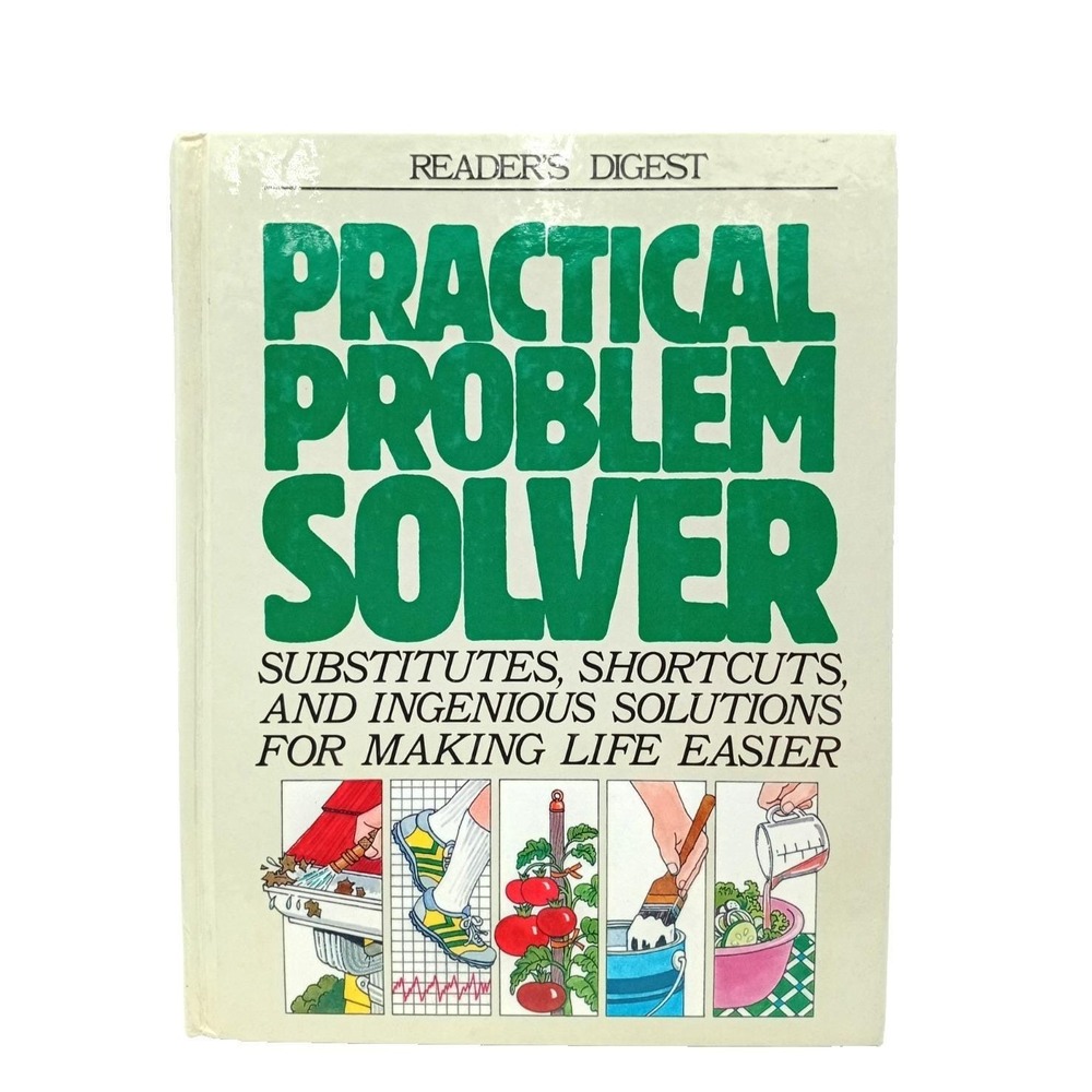 Practical Problem Solver Substitutes Shortcuts 1991‎ Reader's Digest Hardcover